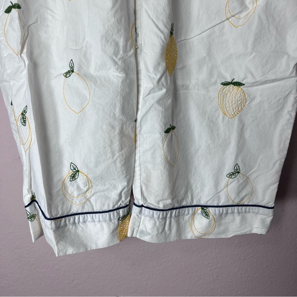 Printfresh Lemon Drop 🍋 Embroidered Long Pajama Set - Picture 9 of 12